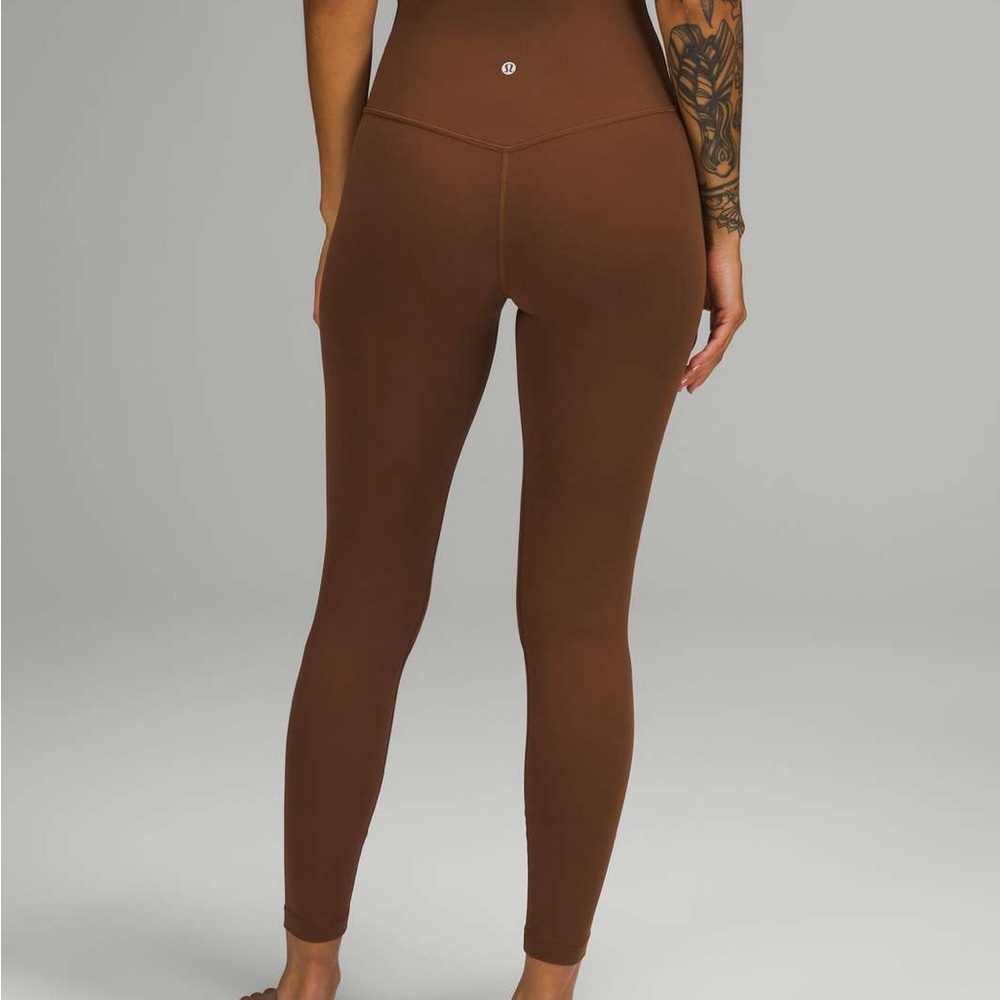 Lululemon Align 25” Roasted Brown sz. 8